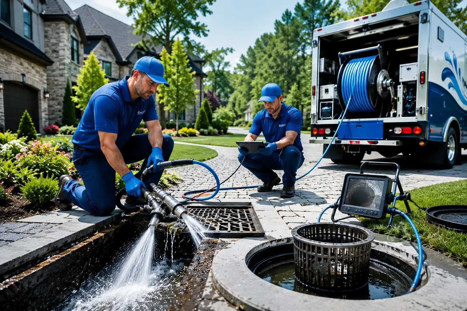 Local outdoor drain cleaning professionals in Carle Place, NY