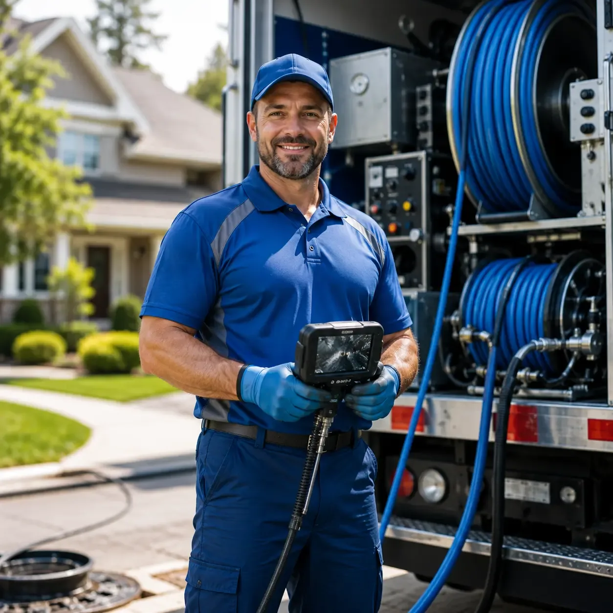 Local outdoor drain cleaning specialists in Carle Place, NY
